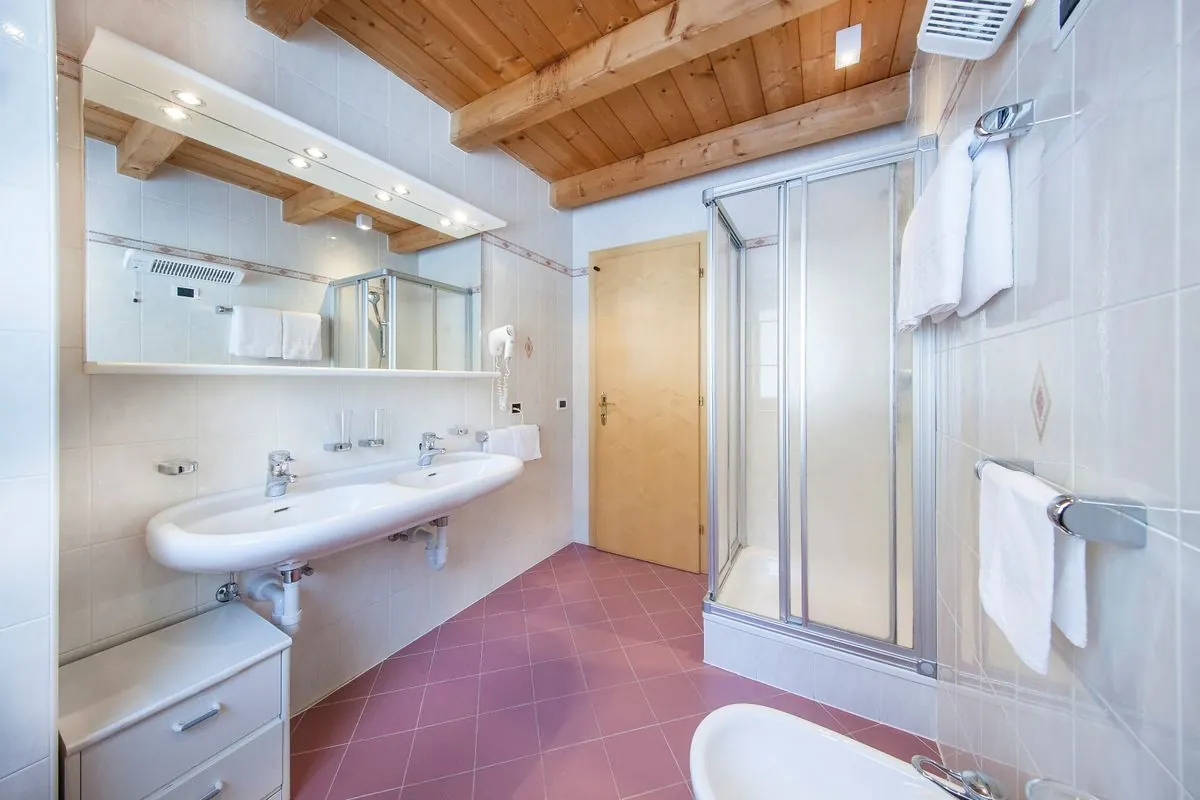 Badezimmer in der Dependance